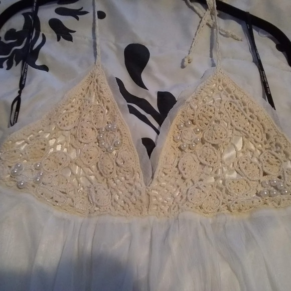 MISS ME COLLECTION Couture Organza Halter Dress - Picture 2 of 6